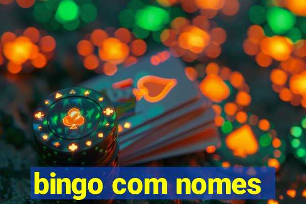 bingo com nomes